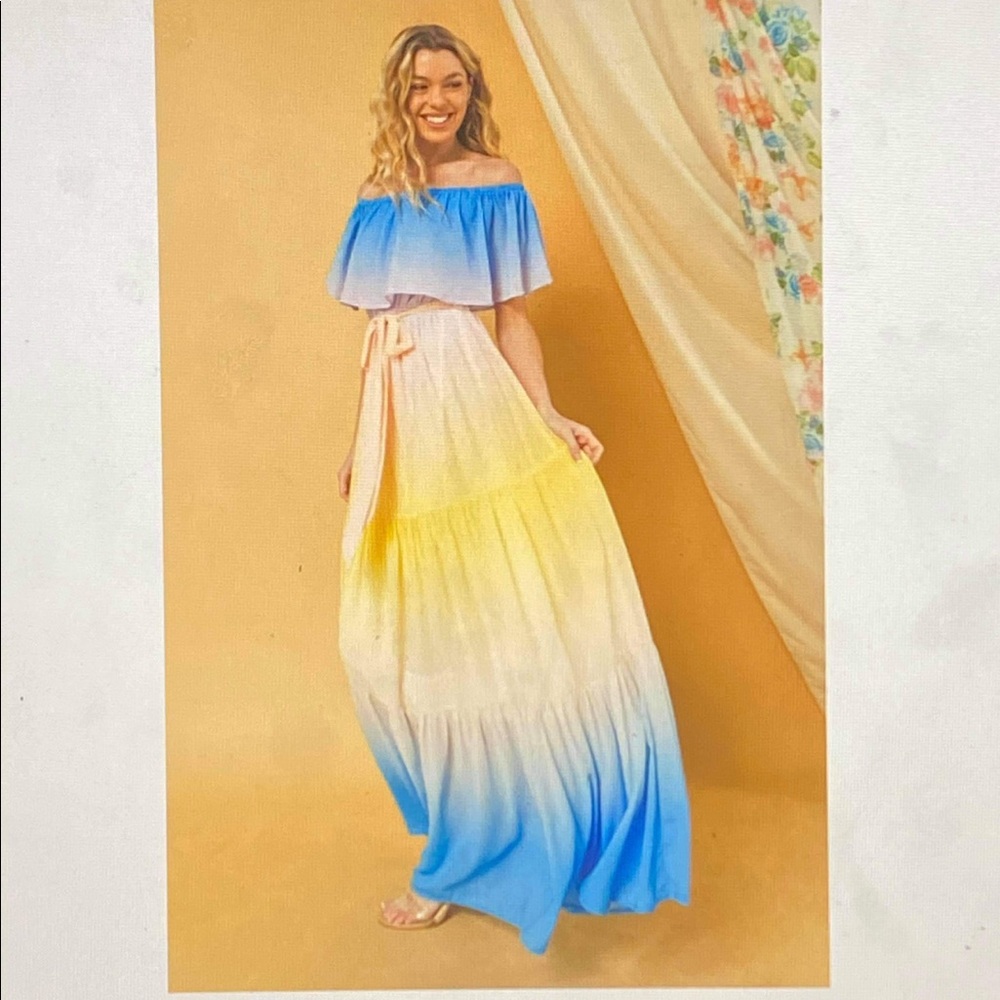 Off the shoulder dress